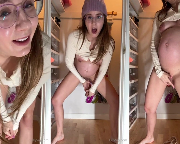 Lilly Vig aka lillyvig - 02-14-2025 OnlyFans Video - Happy Valentines Day Using my 3 Amigos triple dick dildo for the first time ever in