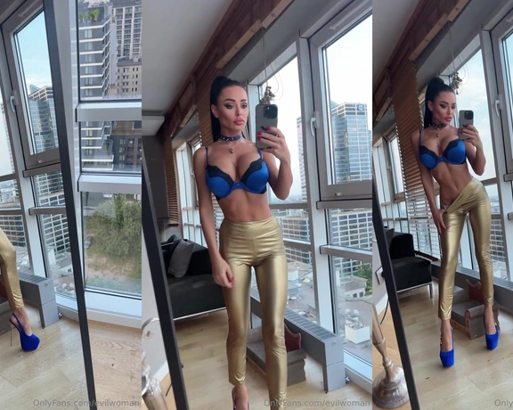 Evil Woman aka evilwoman - 07-22-2024 OnlyFans Video - Golden Goddess