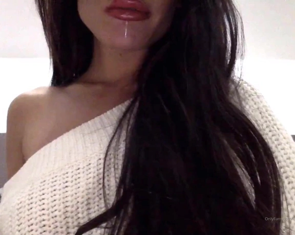 Evil Woman aka evilwoman - 11-04-2019 OnlyFans Video - Good morning Thank me for my divine spit, bitch