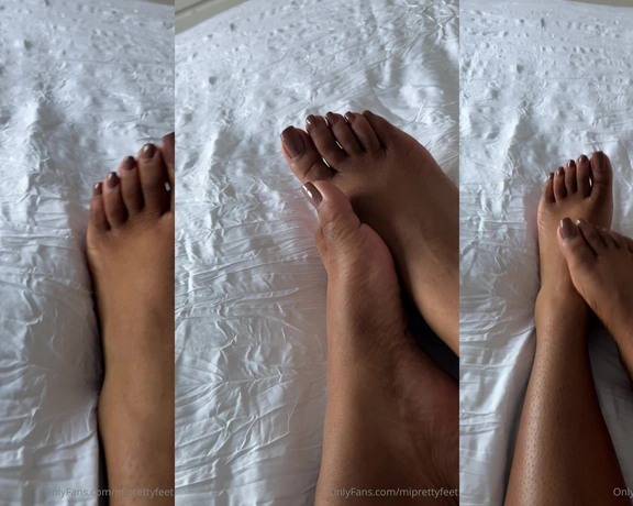 Mi Pretty Feet aka miprettyfeet - 08-30-2023 OnlyFans Video - Nothing like fresh sheets