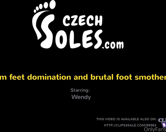 Czechsoles aka czechsoles - 03-25-2021 OnlyFans Video - Gym feet domination and brutal foot smother