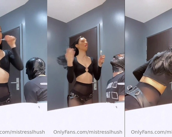 MistressLHush aka mistresslhush - 11-18-2022 OnlyFans Video - Using you as my sink