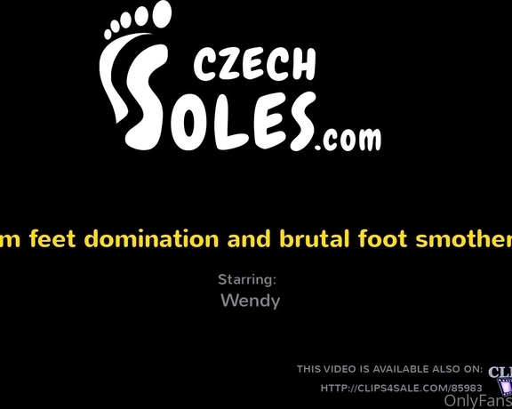 Czechsoles aka czechsoles - 09-05-2021 OnlyFans Video - Gym feet domination and brutal foot smother by Wendy